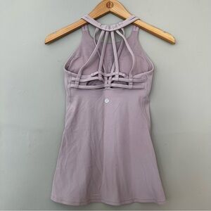 Lululemon High Neck Align Tank Rare Edition Pink Peony